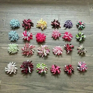 ✨Handmade✨ | Colourful big and small korker hair bows ✨24 in total✨